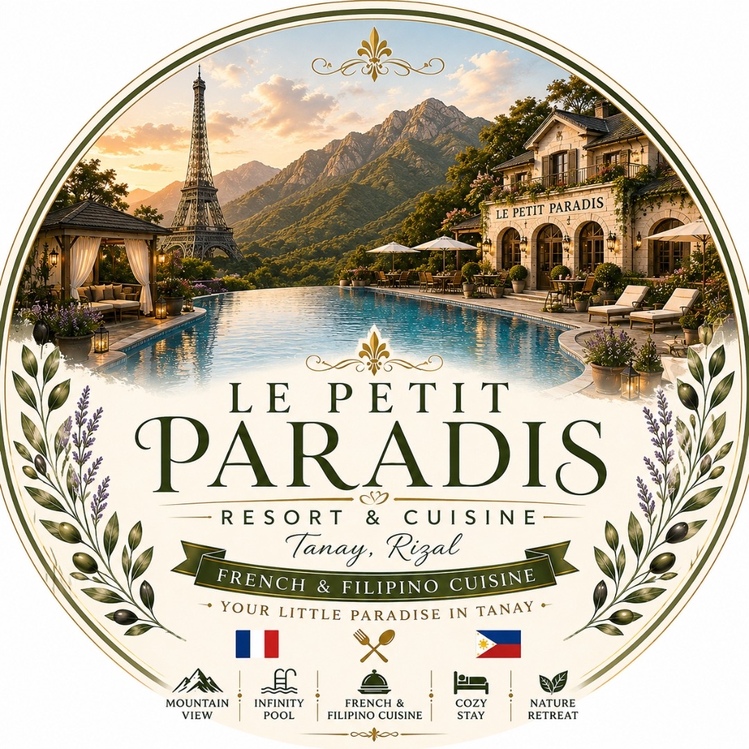 Le Petit Paradis, resort et cuisine
